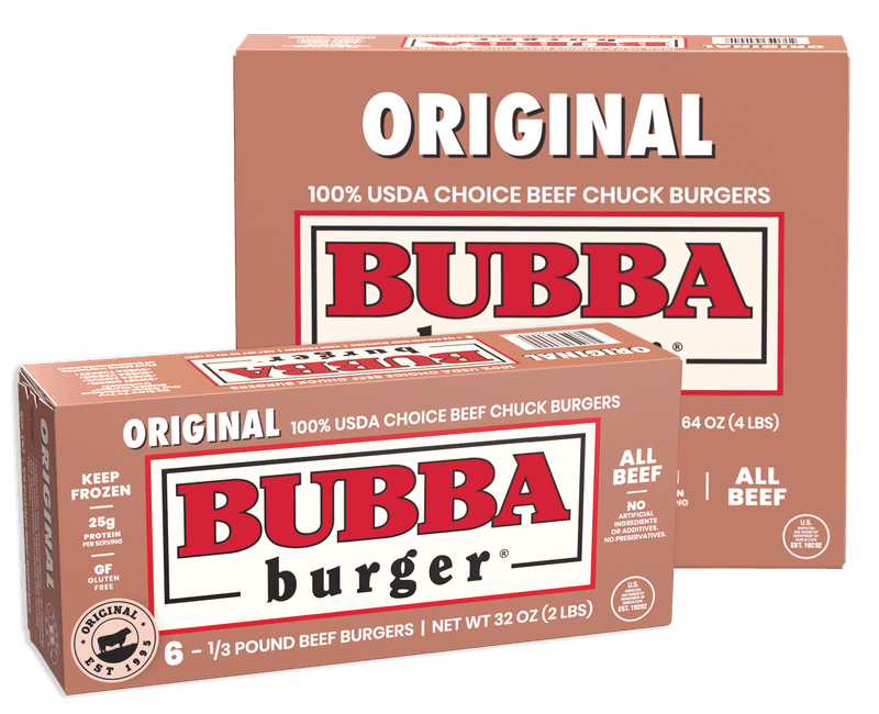 Bubba Burger Original Beef Patties