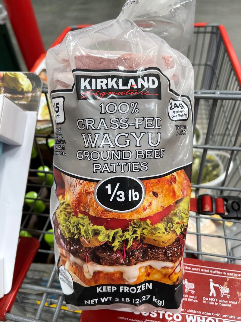 Kirkland Signature Wagyu Beef Patties