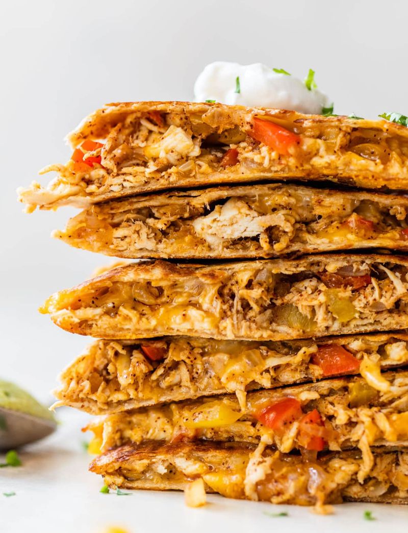 Greasy Quesadillas