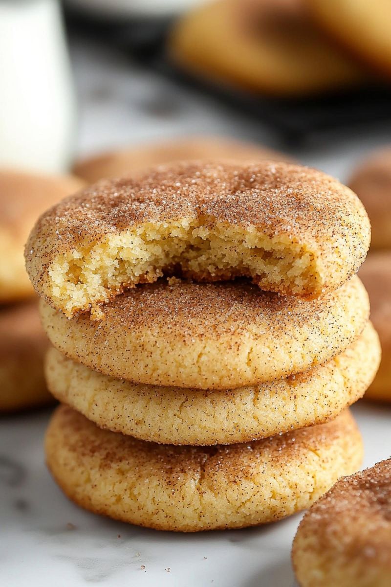 Cake Mix Snickerdoodles