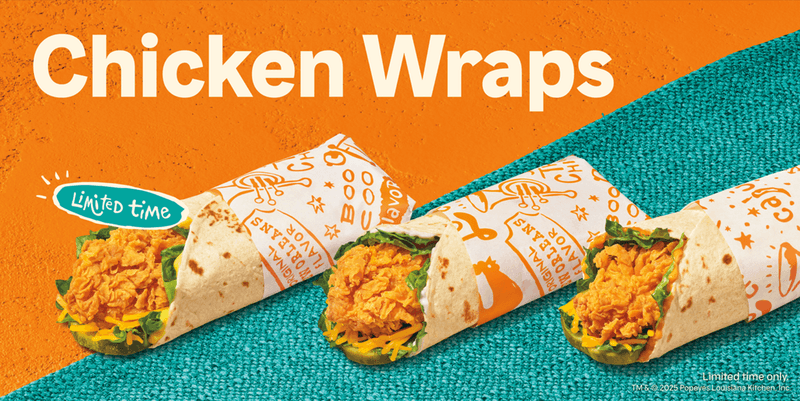 Spicy Chicken Wraps