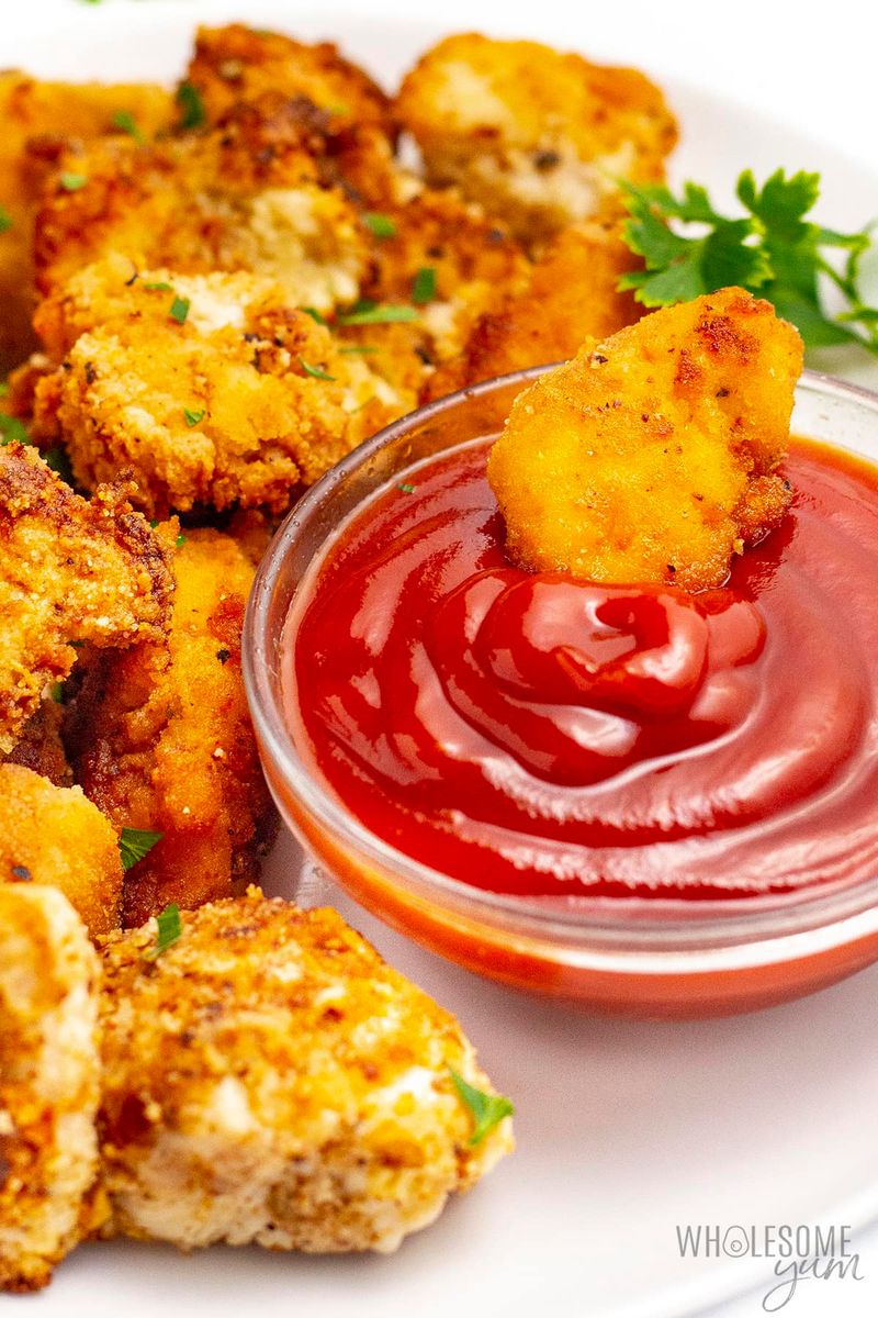 Coconut Chicken Nuggets (Baked)