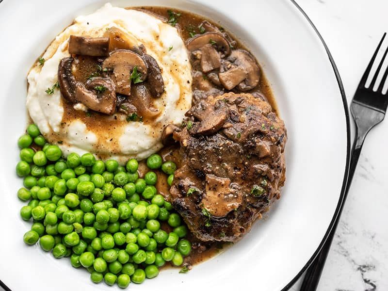 Salisbury Steak: TV Dinner Elevated