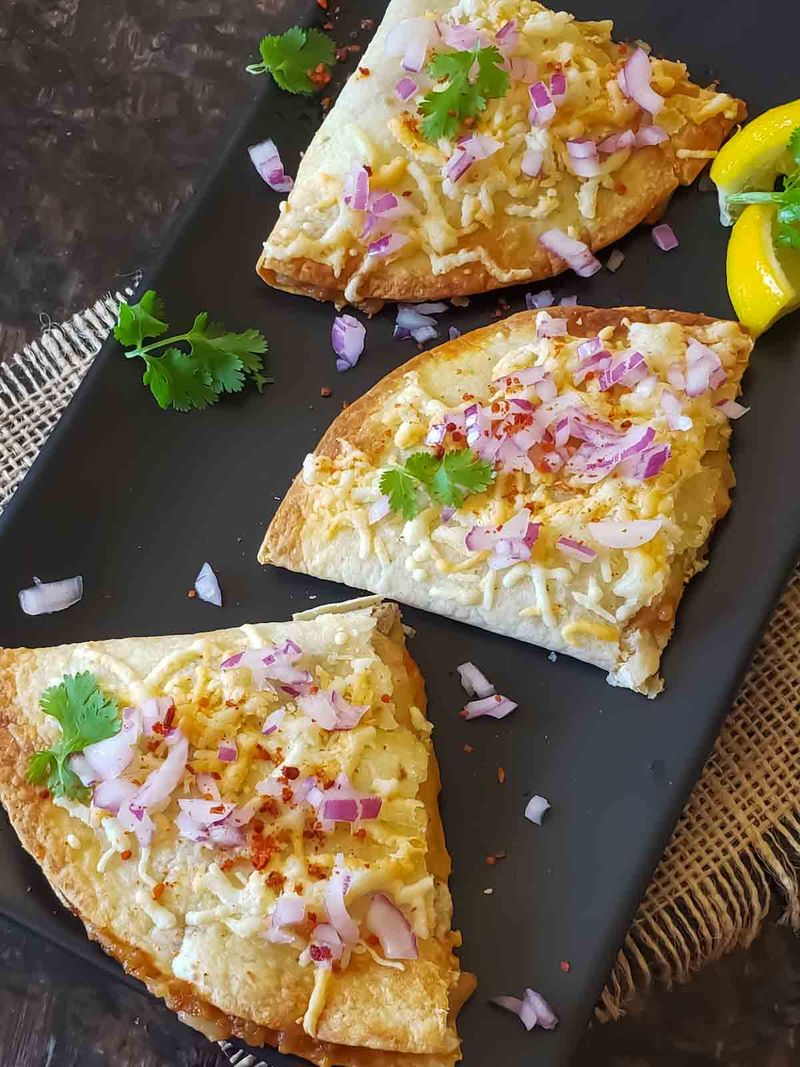 Fusion Favorite: Pav Bhaji Quesadilla
