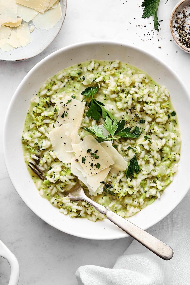 Lemon Broccoli Risotto