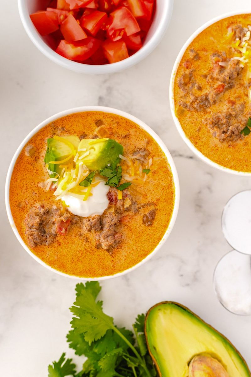 Keto Taco Soup