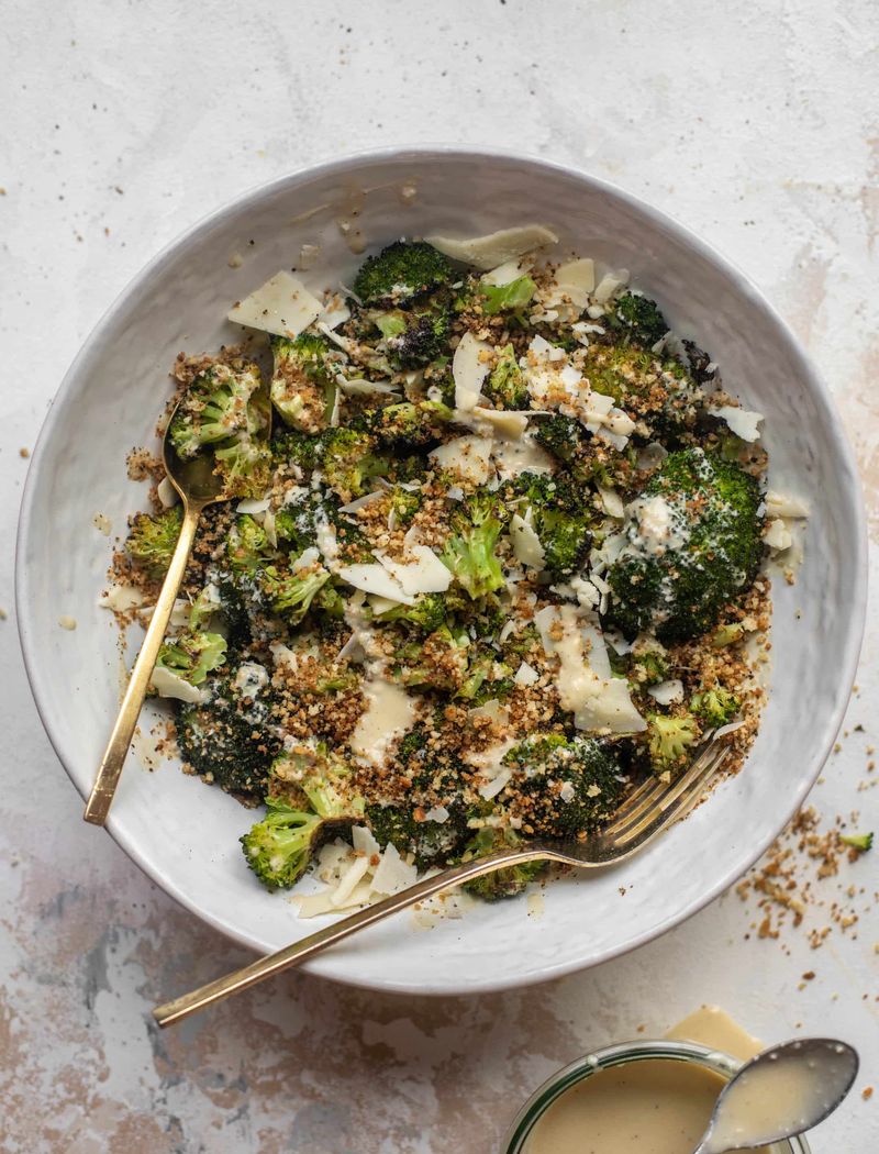 Broccoli Caesar Salad