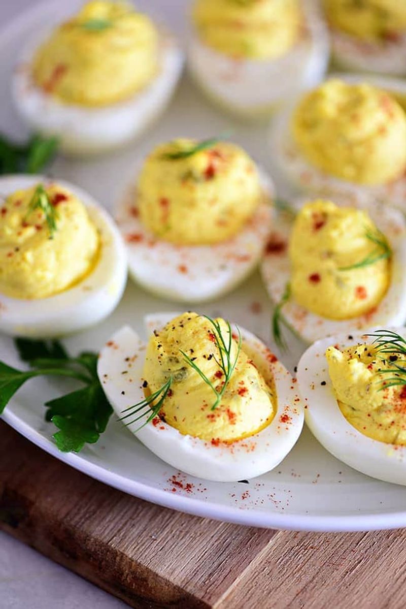 Deviled Eggs with Dill