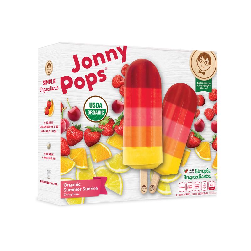 Jonny Pops Organic Freezer Pops