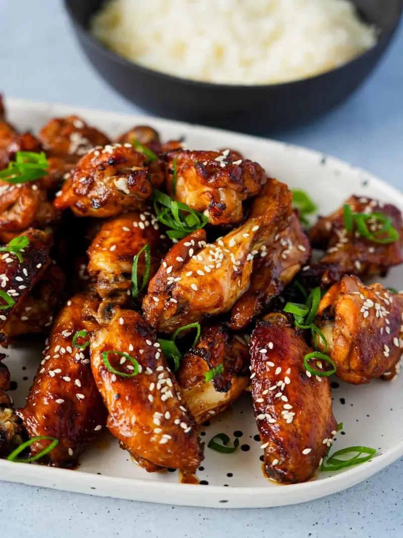 Honey Soy Glazed Wings