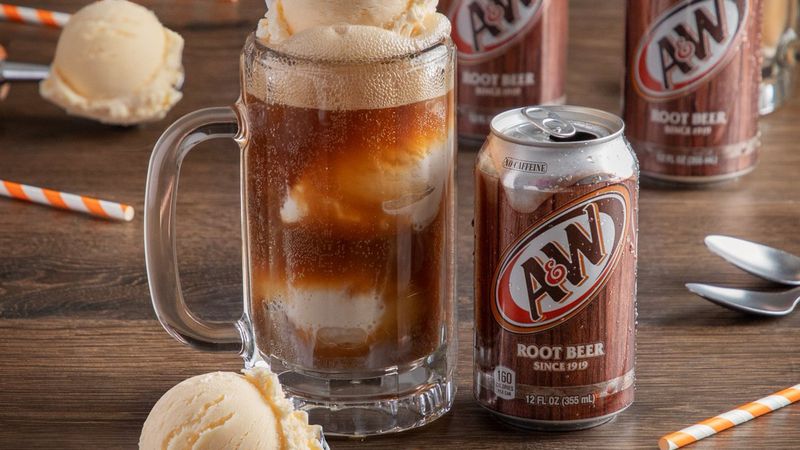 A&W's Root Beer Float Facade