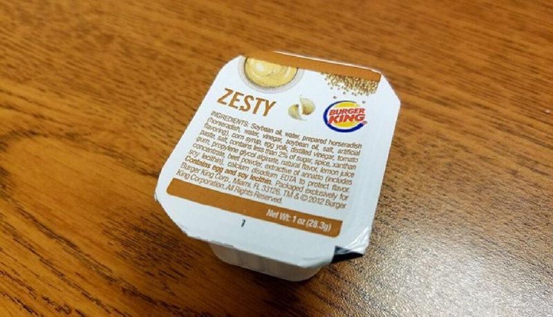 Burger King Zesty Sauce