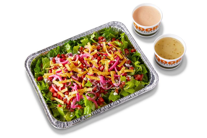 Qdoba Mexican Eats Salad