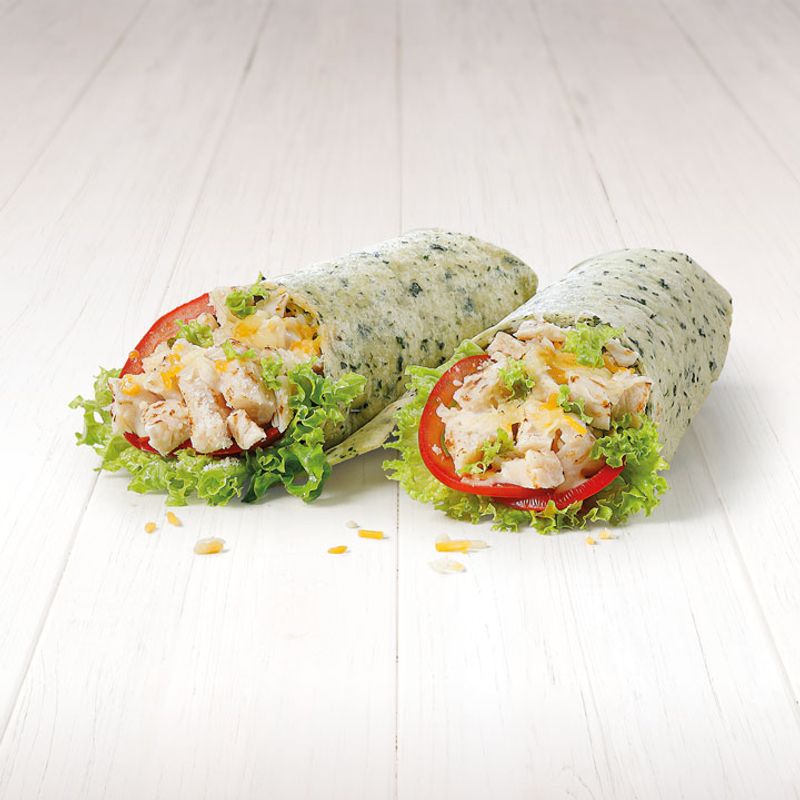 Subway Chicken Caesar Wrap