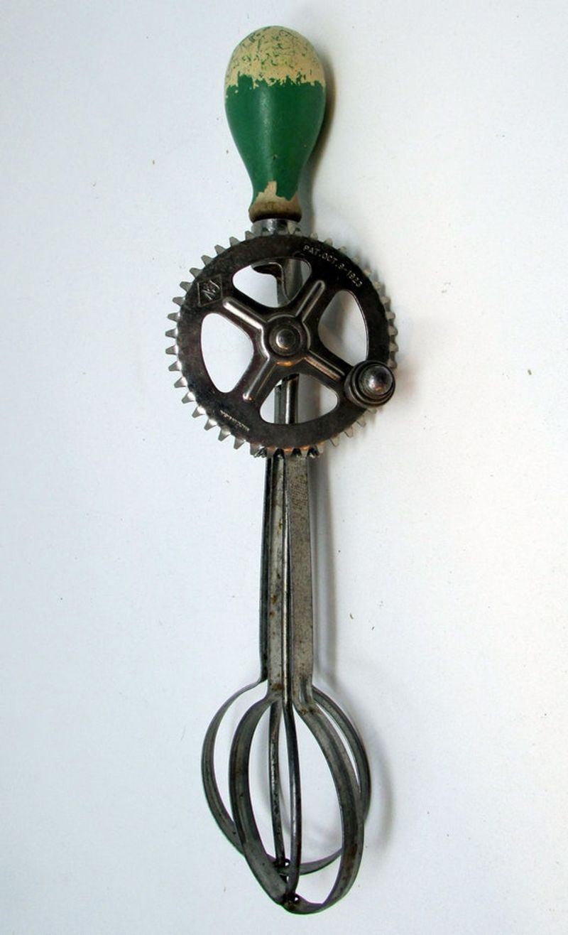 Hand-Crank Egg Beater: The Whirling Wrist Workout