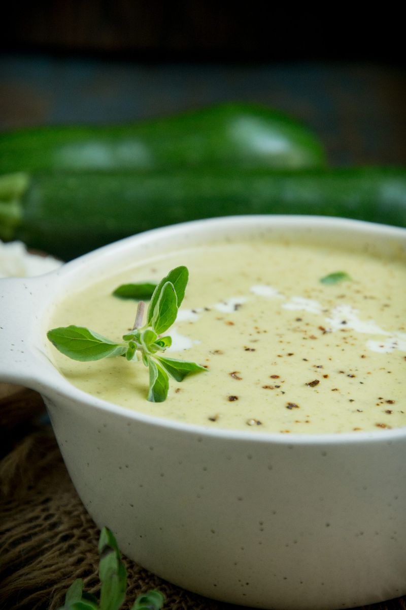 Zucchini Keto Soup