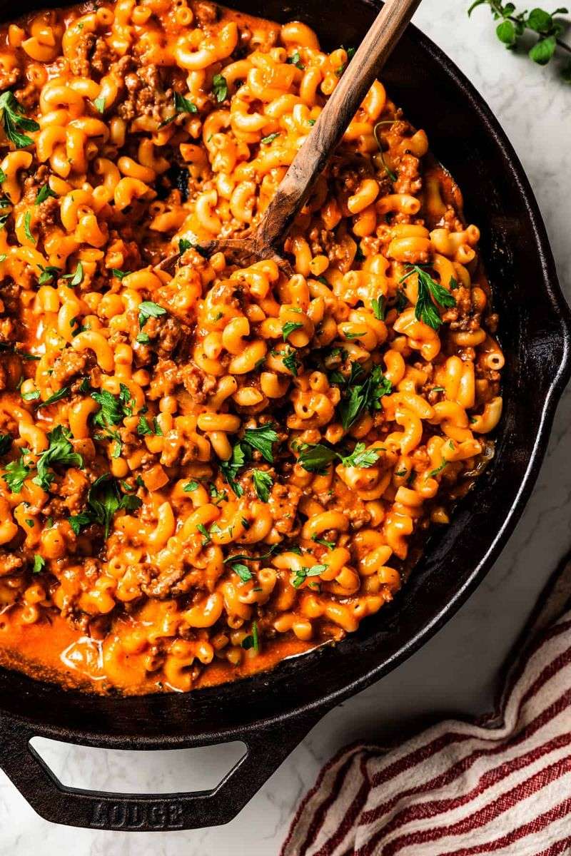 Homemade Beefaroni