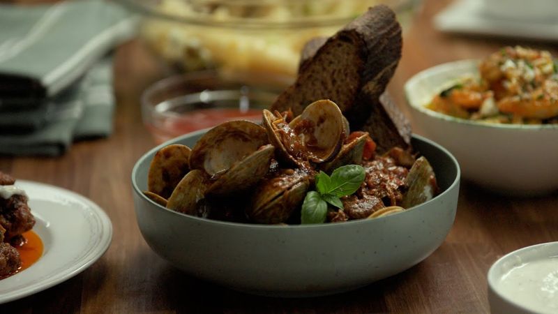 Portuguese Roast Pork and Clams