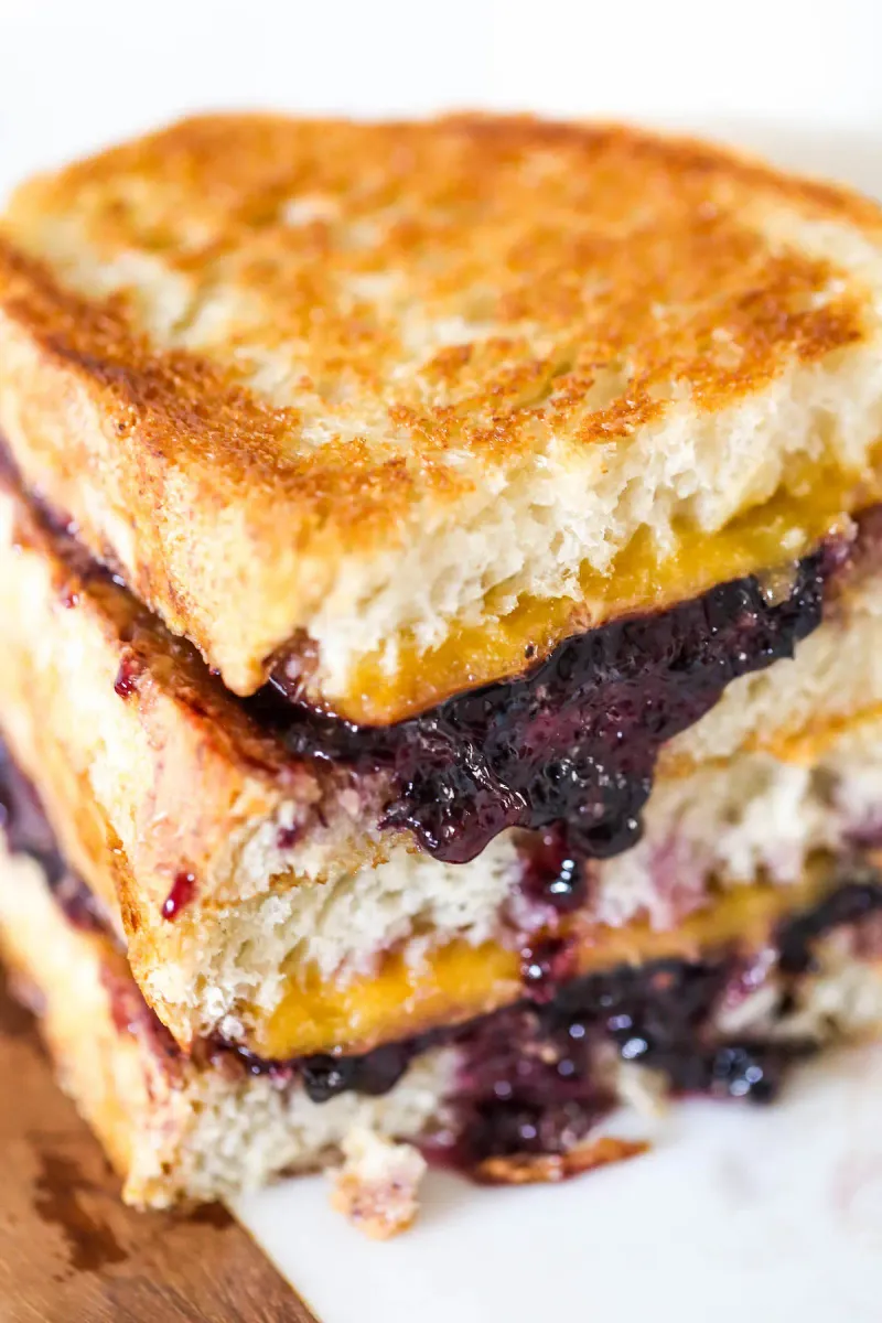 Grilled Cheese and Grape Jelly