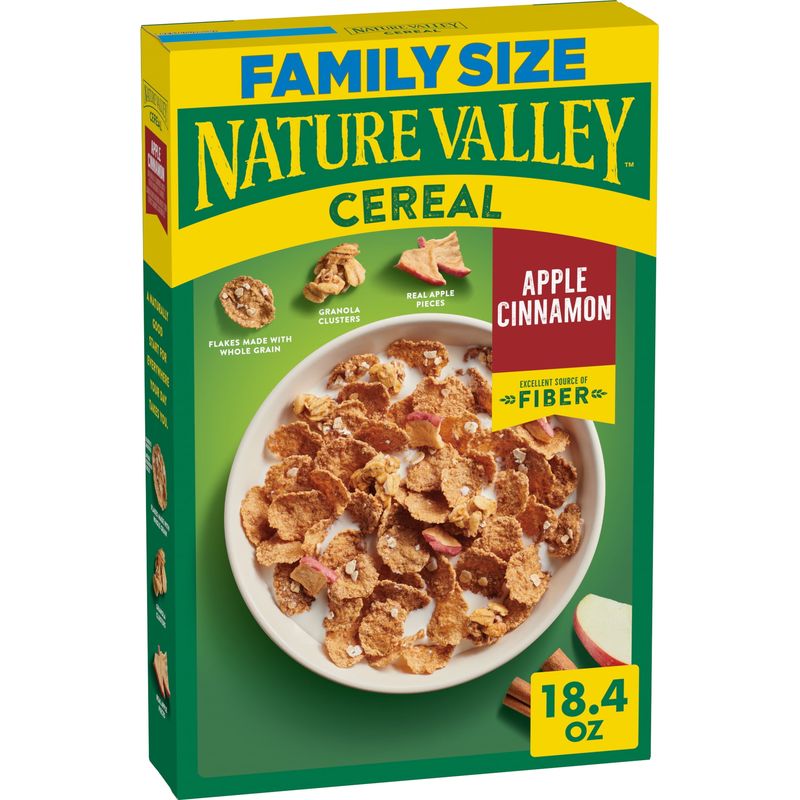 Nature Valley Cereal Honey Almond and Apple Cinnamon