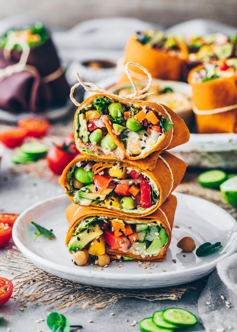 Hummus & Veggie Wrap