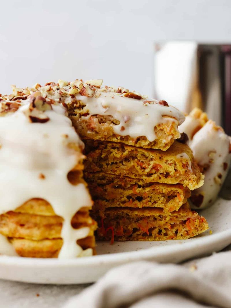 Carrot Cake Pancakes