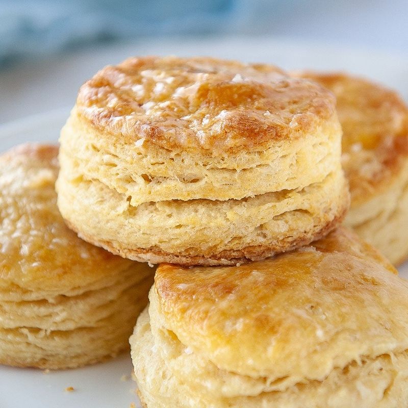 Homemade Biscuits: Flaky Layers of Buttery Goodness