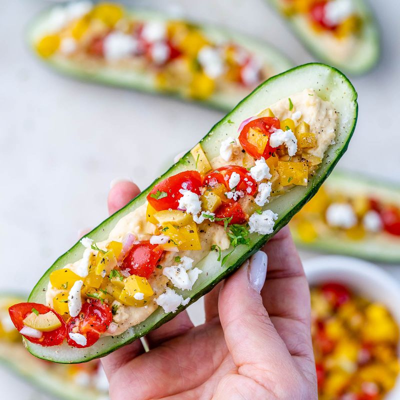 Mediterranean Cucumber Boats