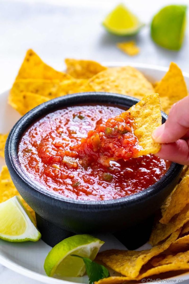 Jarred Salsa With Chips