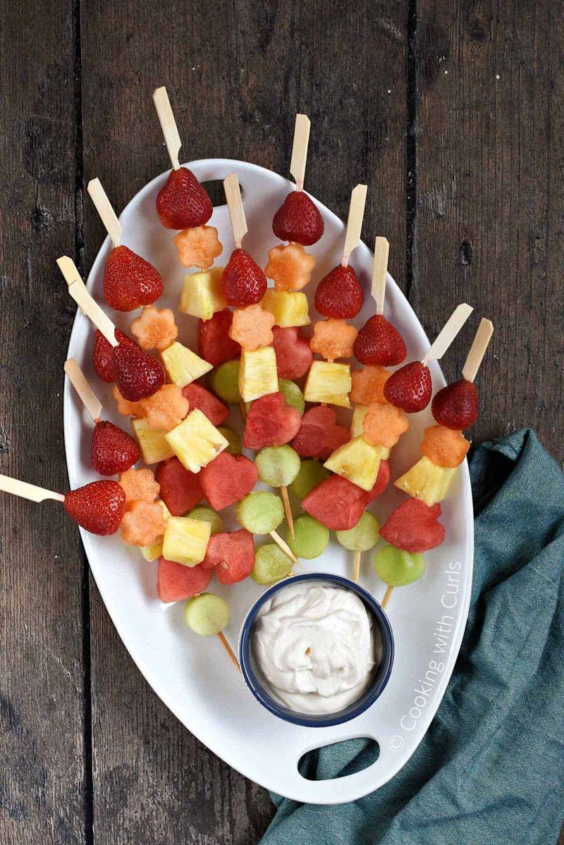 Fresh Fruit Skewers