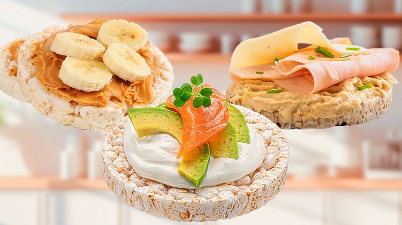 Plain Rice Cakes: The Edible Frisbees