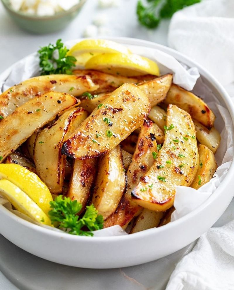 Greek Lemon Potatoes