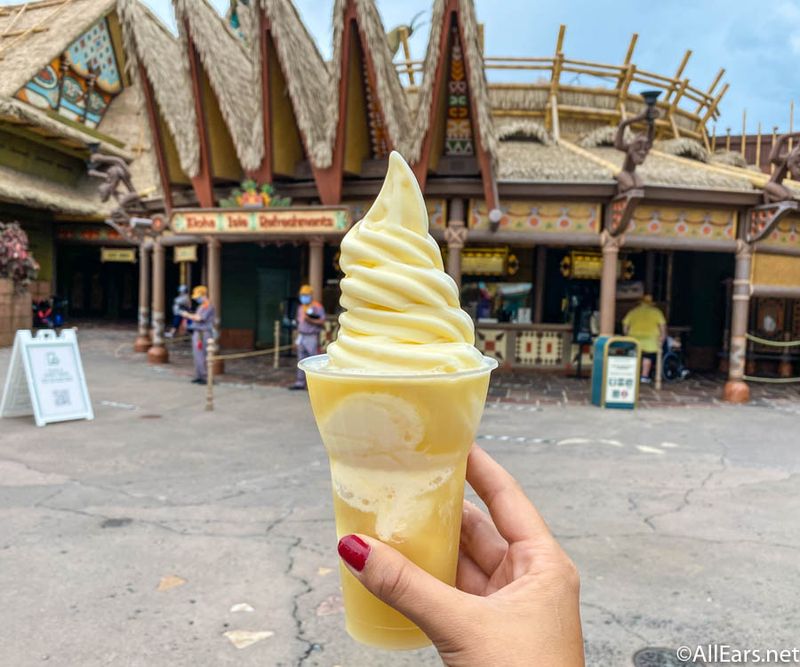 Dole Whip Float at Magic Kingdom's Aloha Isle