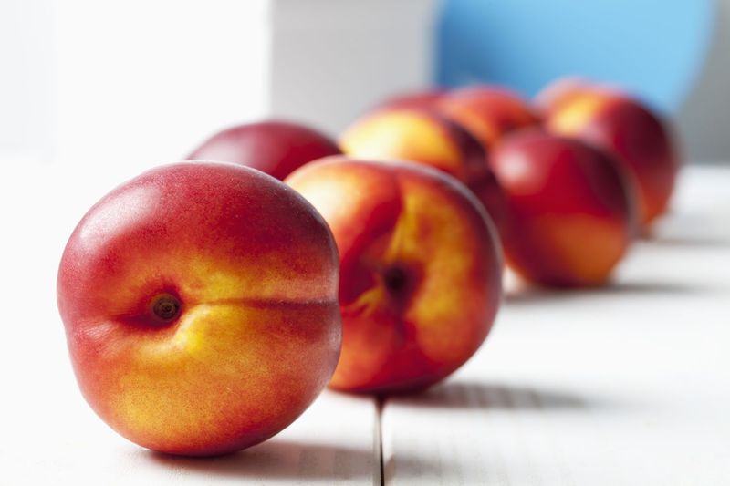 Nectarines: Smooth Skin, Slick with Chemicals