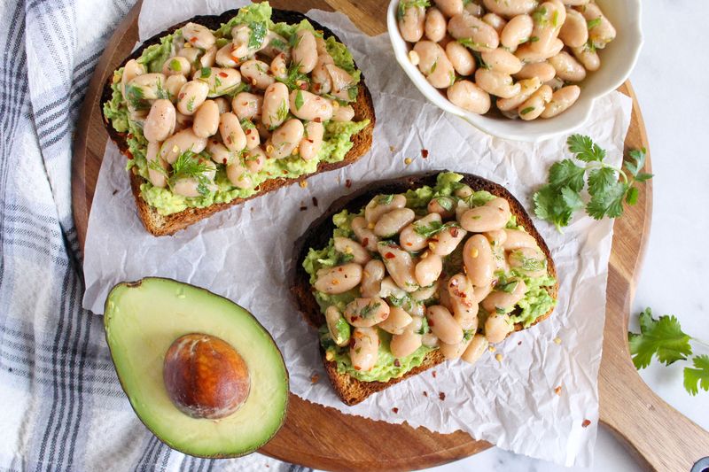 White Bean & Avocado Toast