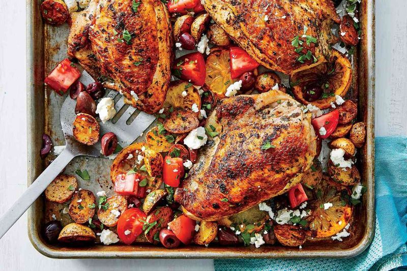 Greek-Style Chicken with Potatoes