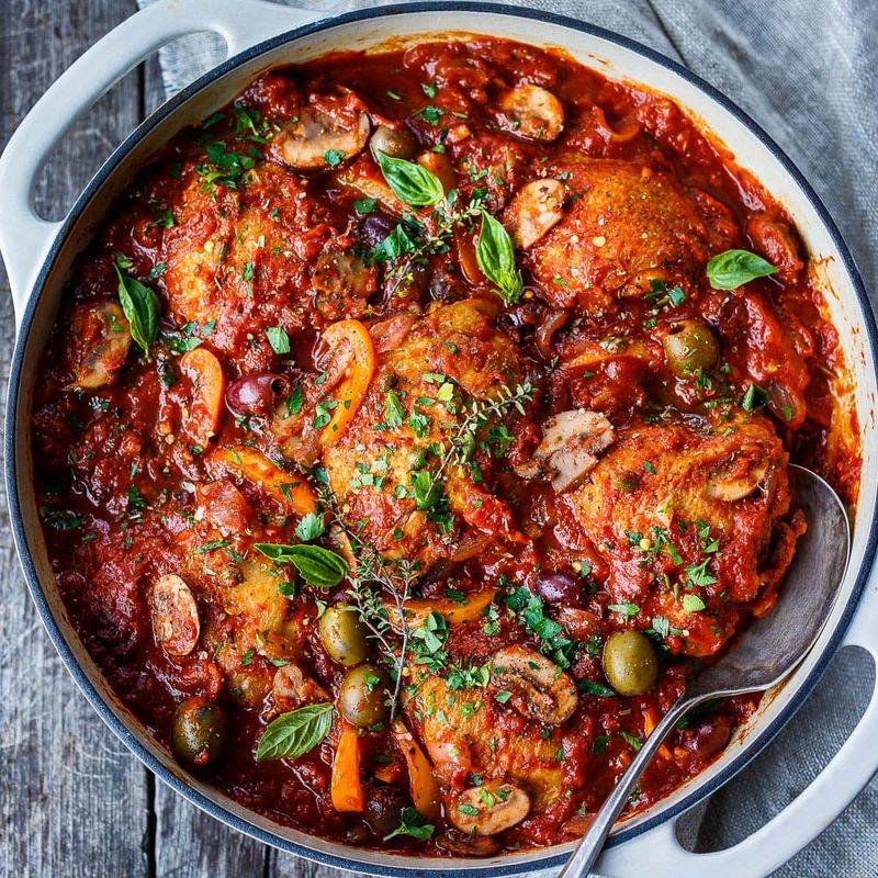 Chicken Cacciatore - Italy