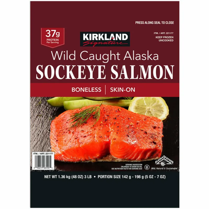 Frozen Salmon