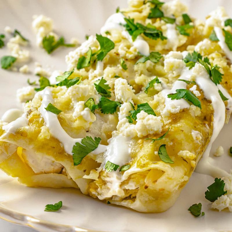Enchiladas Verdes