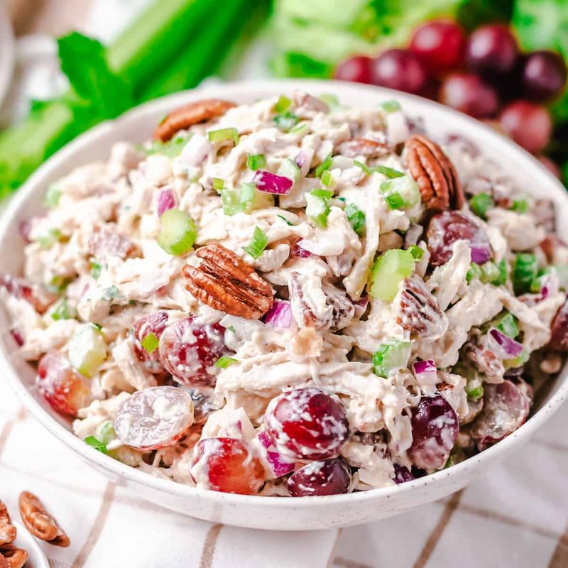 Chicken Salad with Grapes