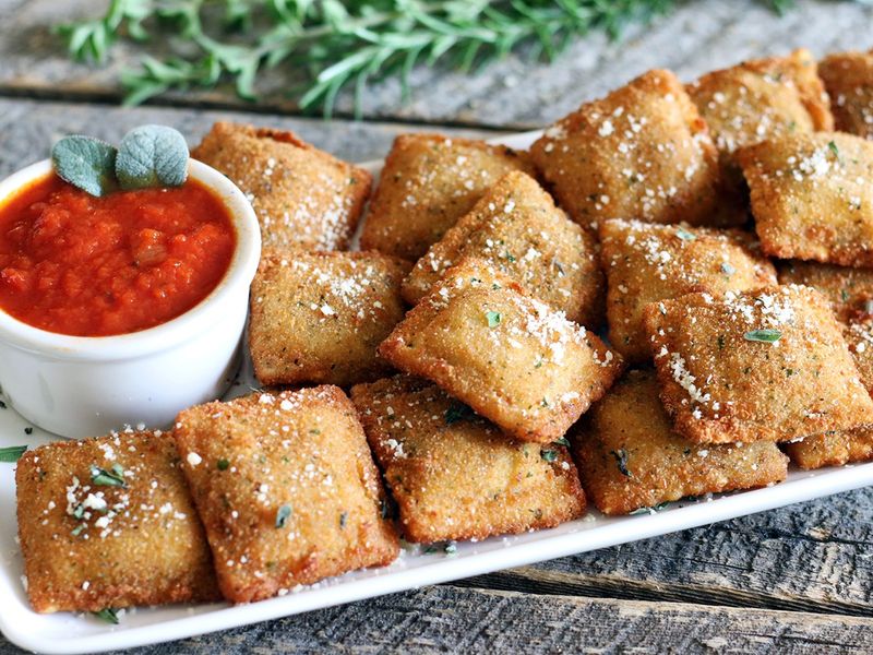 Fried Ravioli at Various Chains - Pre-Made Mediocrity
