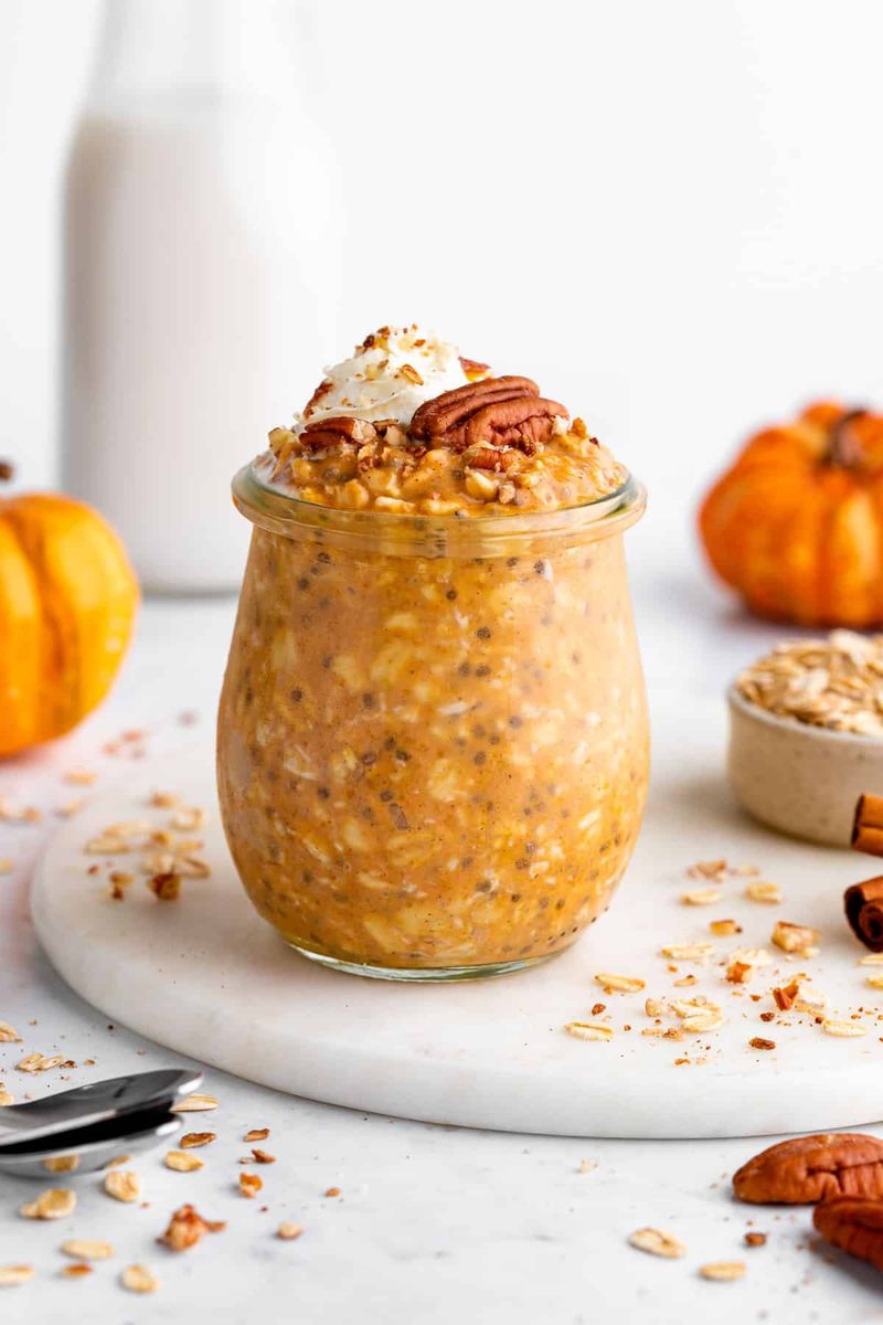 Pumpkin Pie Overnight Oats