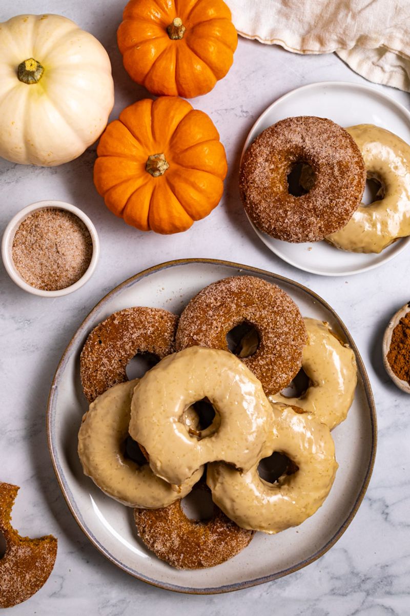 Baked Pumpkin Donuts