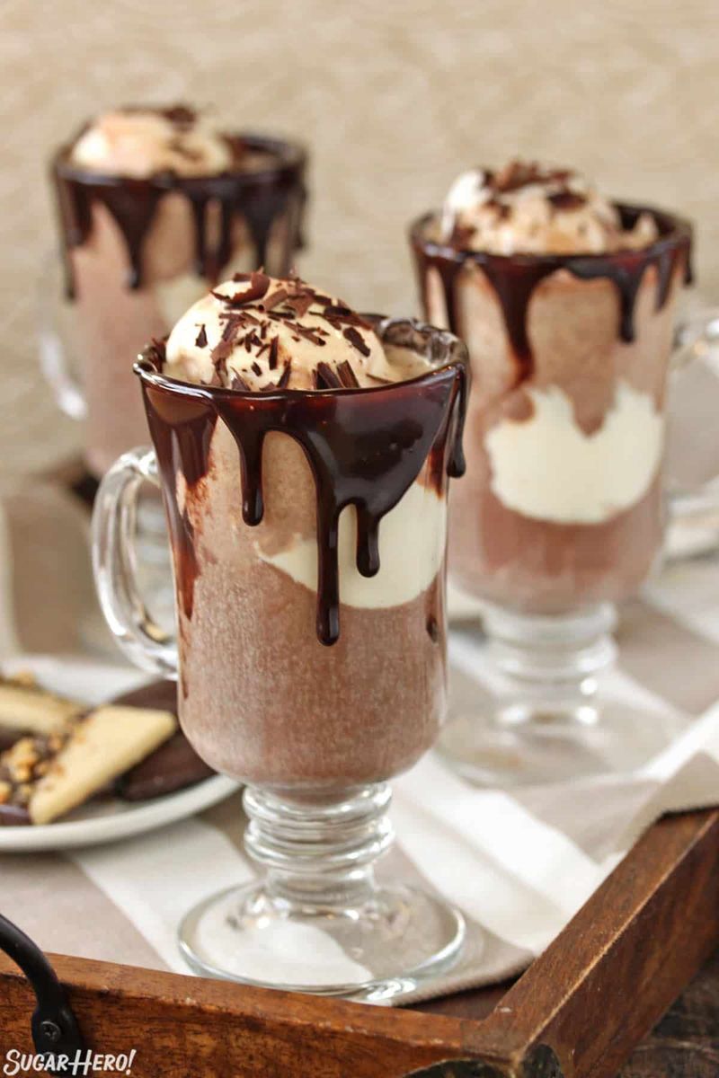 Chocolate Ice Cream Hot Cocoa