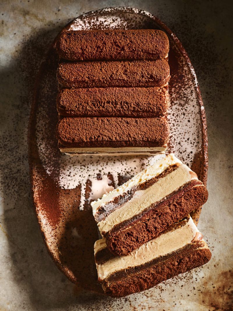 Chocolate Ice Cream Tiramisu