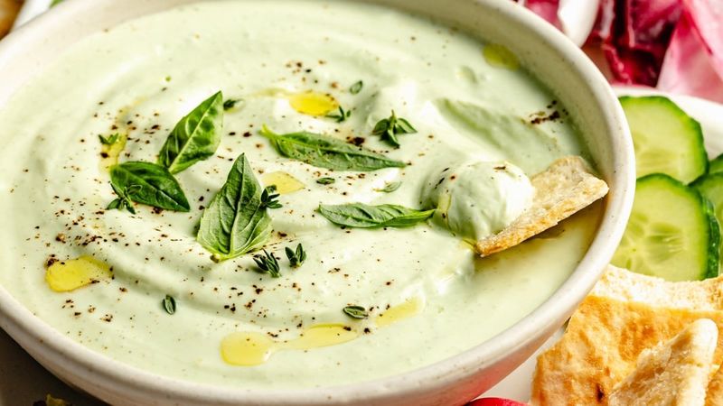 Herbed Cottage Cheese Bowl