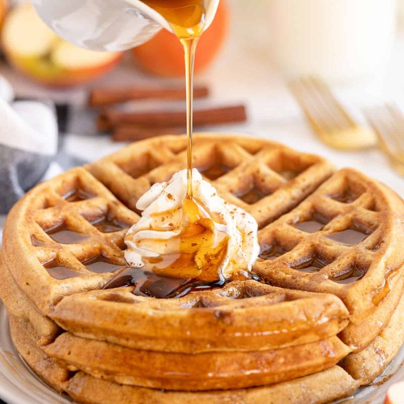 Applesauce Waffles