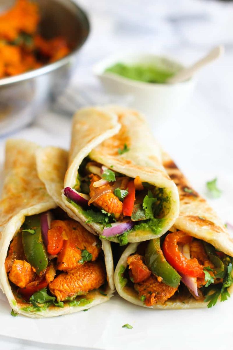 Street Food Star: Chicken Kathi Roll