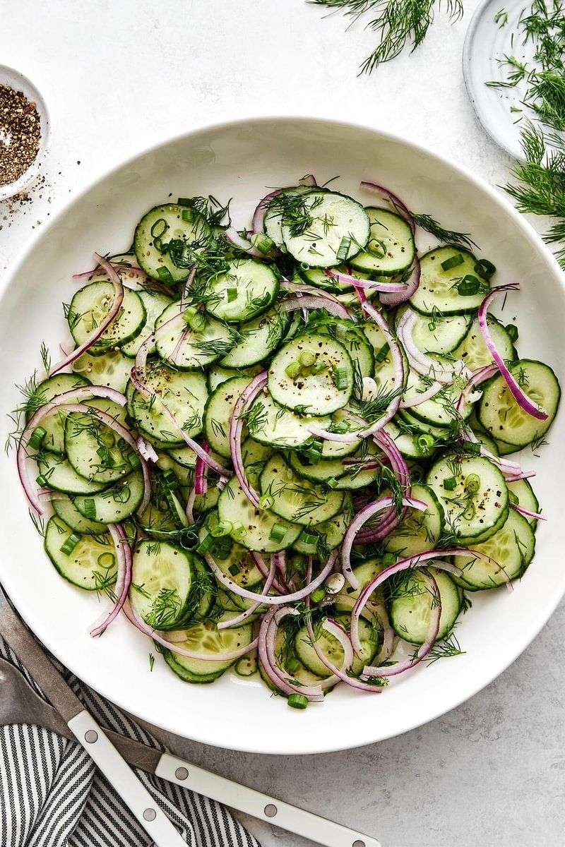 Easy Cucumber Salad