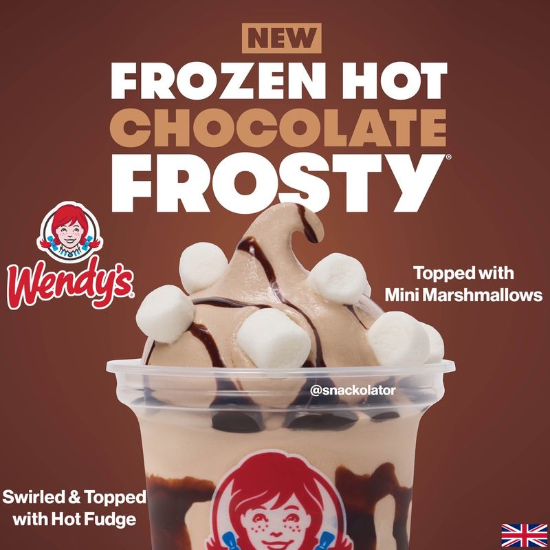 Frosty with Hot Fudge